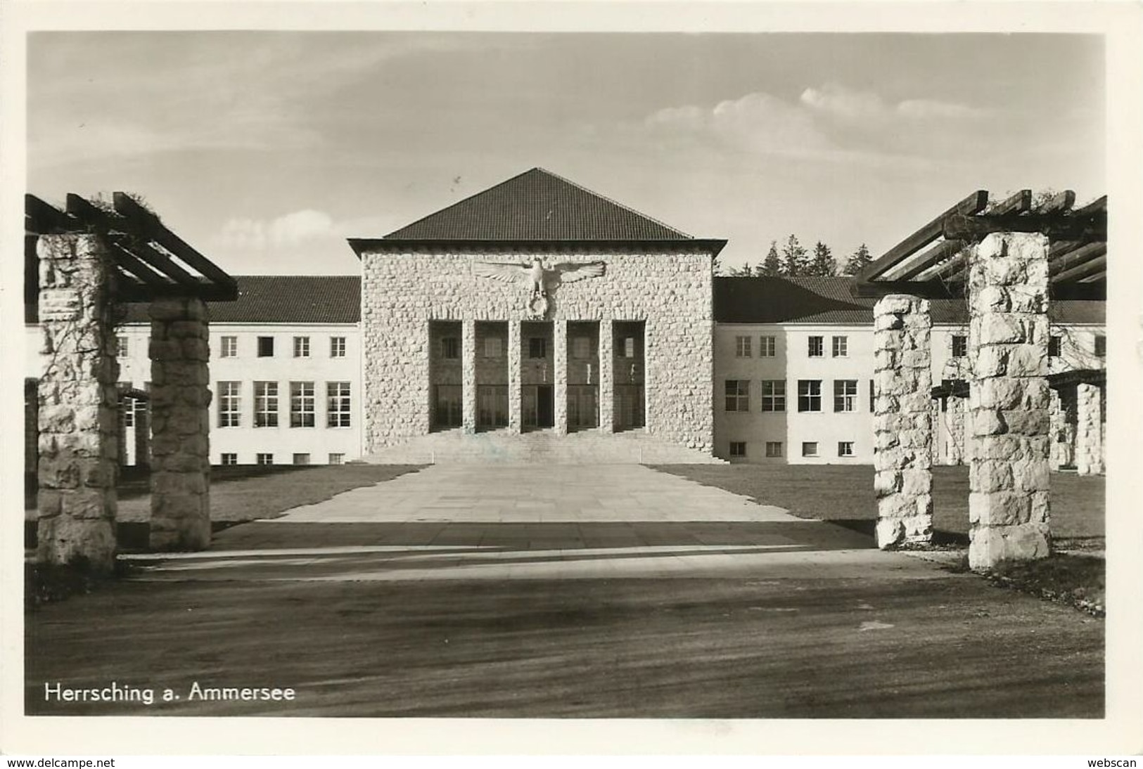 AK Herrsching Ammersee Finanzschule 1955 #22 - Herrsching