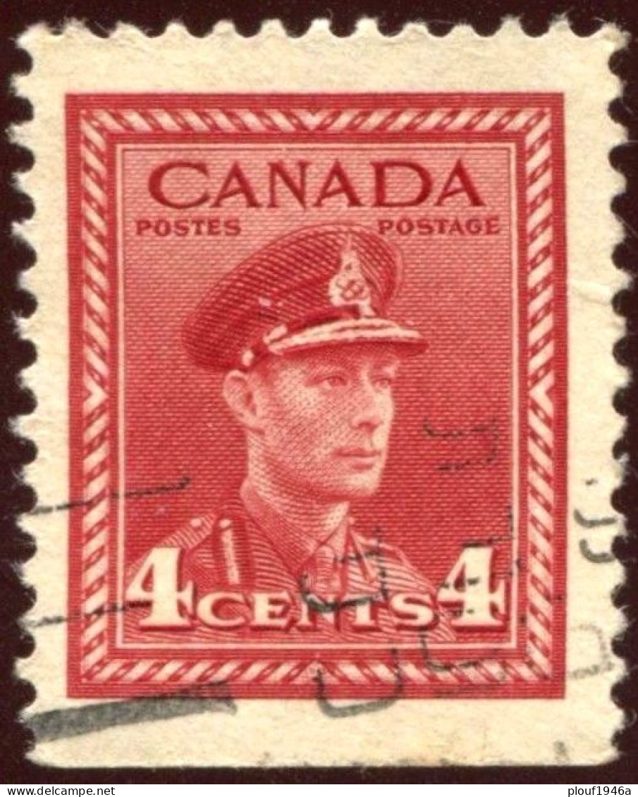 Pays :  84,1 (Canada : Dominion)  Yvert Et Tellier N° :   209-3 (o)  Du Carnet - Timbres Seuls