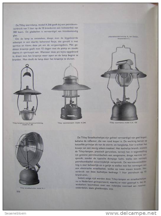 NL.- Boek - Woonschepen. Door W. Kuyper. Verzamelde Ontwerpen Met Foto's Van Interieurs, Losse Meubelen. 6 Scans - Oud