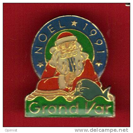 18995-grand Var..noel.neige.fete.pere Noel.bonhomme De Neige. - Natale