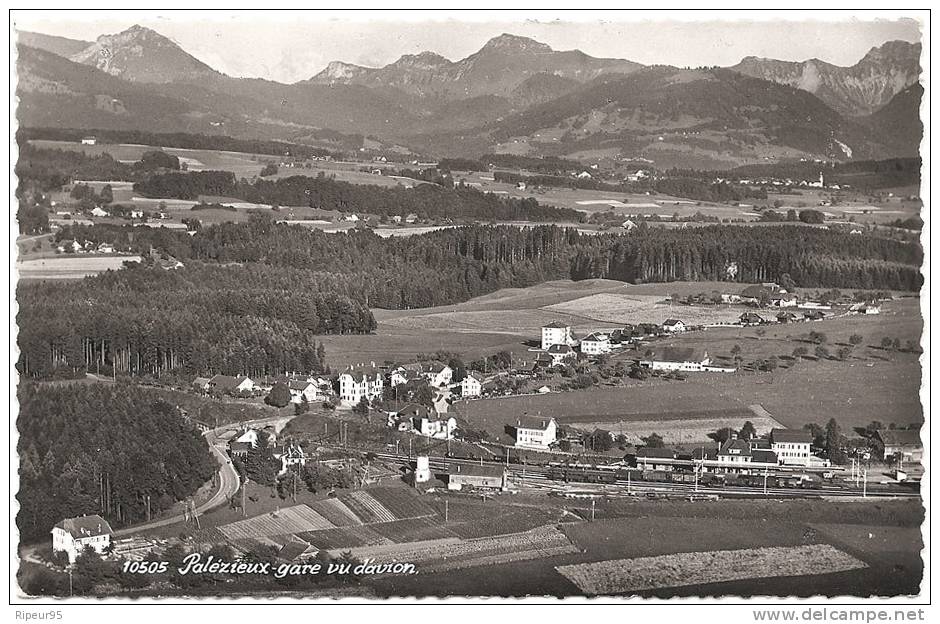 PALEZIEUX - Gare Vue D Avion - Palézieux