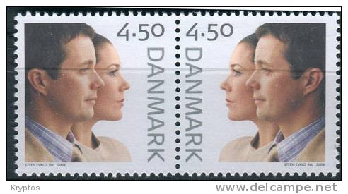 Denmark 2004 - Royal Wedding - Pair - Nuevos