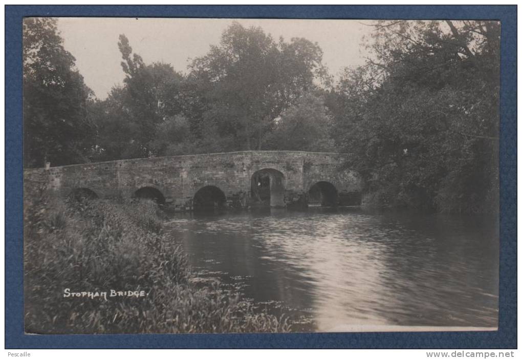 SUSSEX - REAL PHOTO POST CARD -  ( PULBOROUGH ) - STOPHAM BRIDGE - Chichester