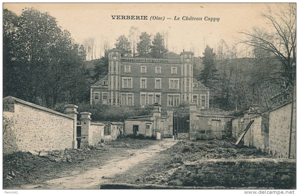 VERBERIE - Le Château CAPPY - Verberie