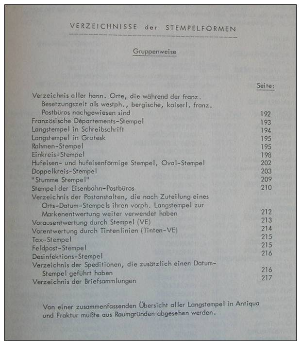 A. V. Lenthe: Hannover Postanstalten Und Poststempel -  Das Standardwerk - Sonstige & Ohne Zuordnung