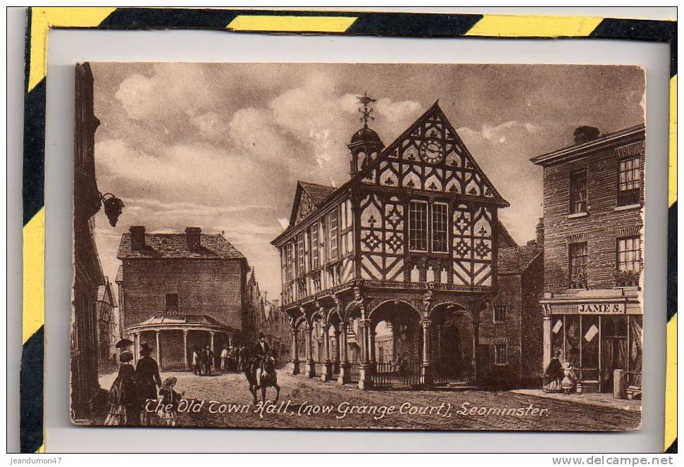 LEOMINSTER. - . THE OLD TOWN HALL, (NOW GRANGE COURT) - Herefordshire