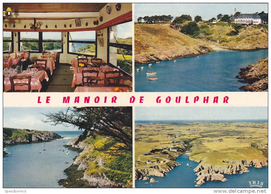 18768 Belle-Ile-en-Mer. Manoir De Goulphar. Hôtel NN°°°.... Multivues. CAP - Belle Ile En Mer