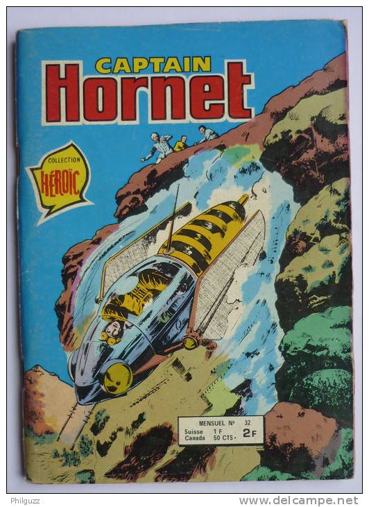 PETIT FORMAT CAPTAIN HORNET 32 AREDIT - Arédit & Artima