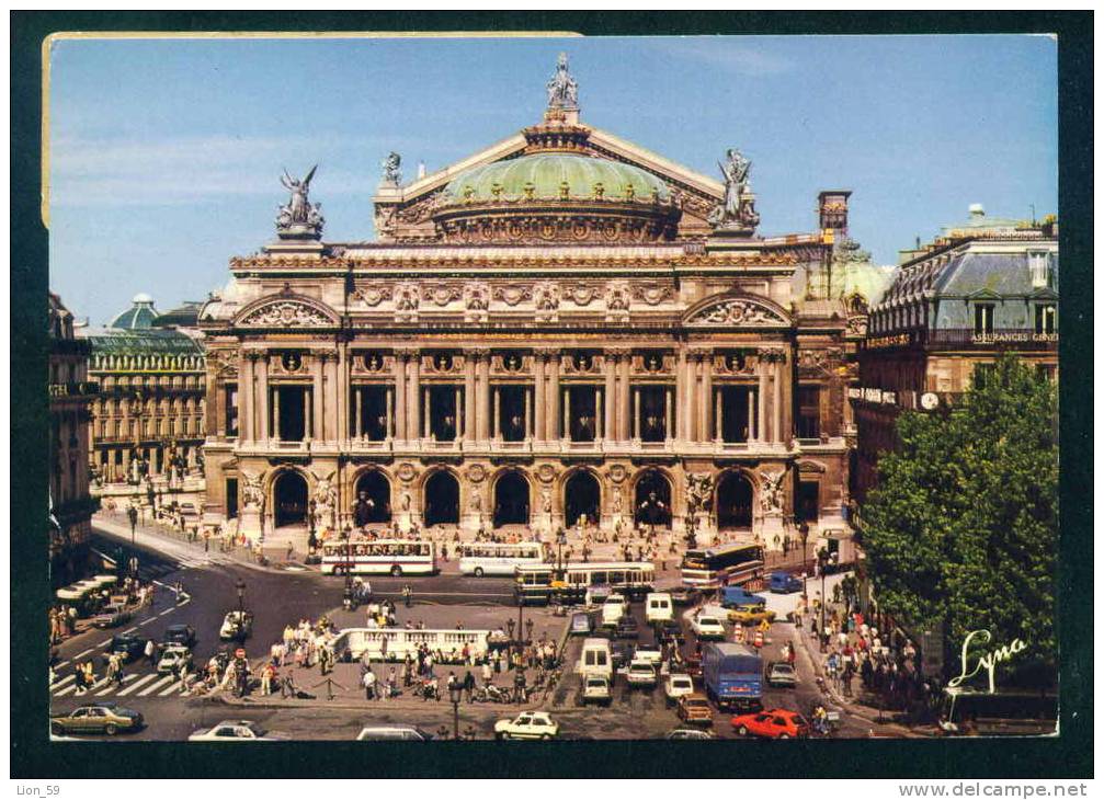 112118 / LSA / MEUDON LA FORET 18.6.1985 / PARIS L´OPERA OPERA HAUSE -  France Frankreich Francia - Lettres & Documents