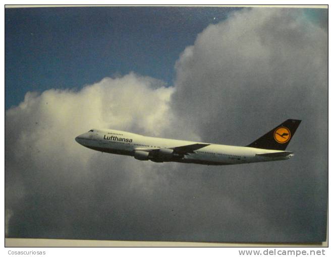 143 LUFTHANSA AIRLINES AVION   POSTCARD   OTHERS SIMILAR IN MY STORE - 1946-....: Moderne