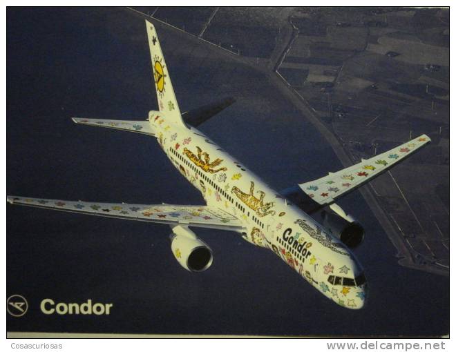 148 CONDOR  AIRLINES AVION   POSTCARD   OTHERS SIMILAR IN MY STORE - 1946-....: Moderne