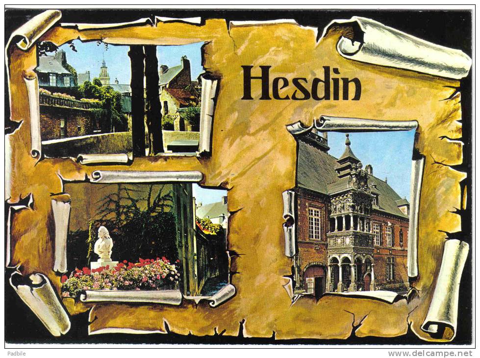 Carte Postale 62. Hesdin Trés Beau Plan - Hesdin