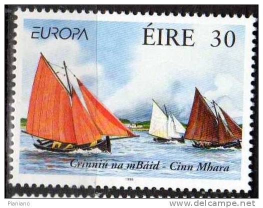 PIA  -  IRLANDE  -  1998  : EUROPA    (Yv 1073-74 ) - Unused Stamps