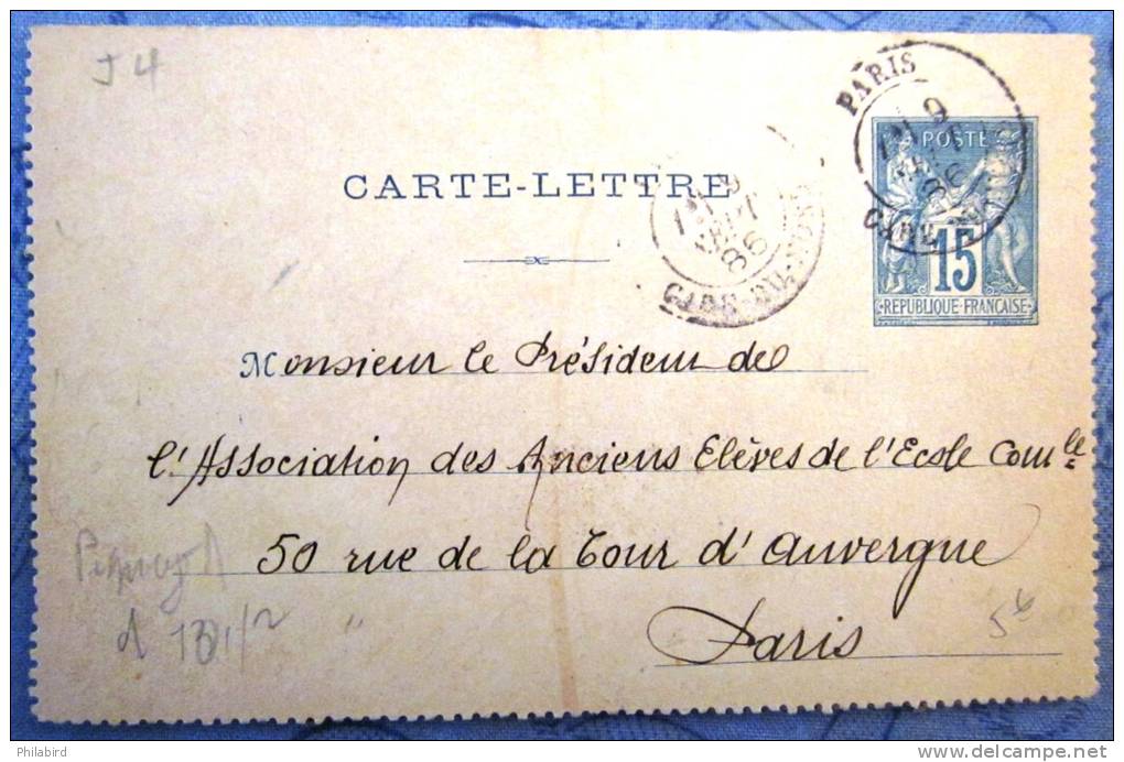 FRANCE         CARTE LETTRE     90 CP2 - Kaartbrieven