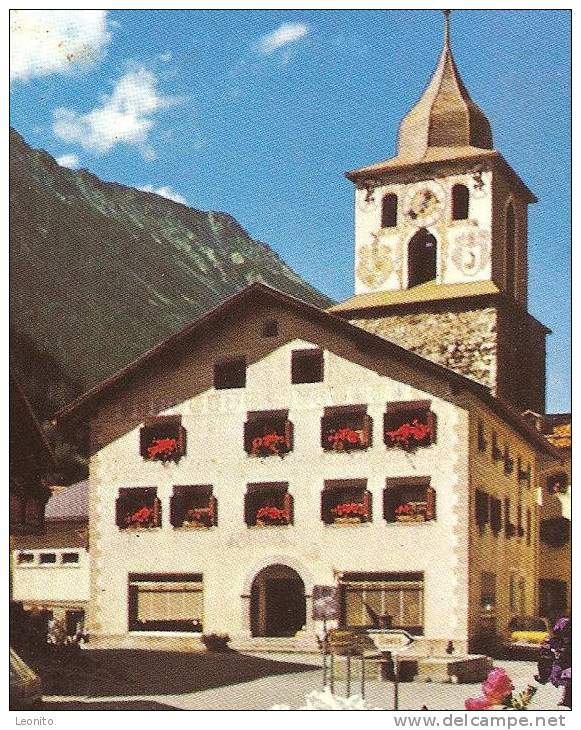 Bergün Graubünden 2 Ansichtskarten - Bergün/Bravuogn