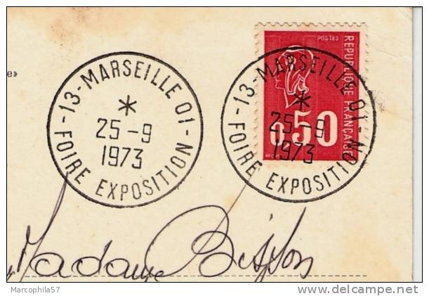 BT13-01-Marseille - Foire Exposition - Temporary Postmarks