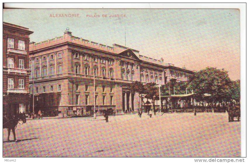 10-Alexandrie-Egypte-Egitto-Palace De Justice-Nuova-New-Primi 900. - Alexandrië