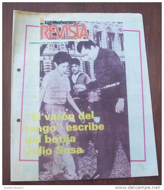 JULIO SOSA, TANGO - URUGUAY 1987 - REVISTA, MAGAZINE. - [2] 1981-1990