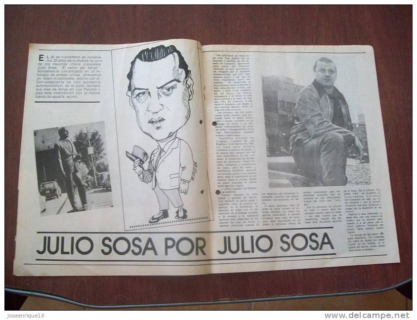 JULIO SOSA, TANGO - URUGUAY 1987 - REVISTA, MAGAZINE. - [2] 1981-1990