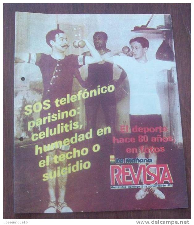 80 AÑOS DE DEPORTES URUGUAY 1987 - REVISTA, MAGAZINE. - [2] 1981-1990
