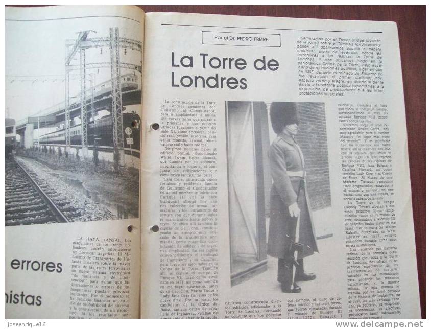 TORRE LONDRES, AVIONES SILENCIOSOS URUGUAY 1987 - REVISTA, MAGAZINE. - [2] 1981-1990