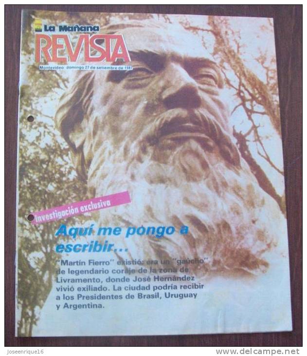 MARTIN FIERRO, URUGUAY 1987 - REVISTA, MAGAZINE. - [2] 1981-1990