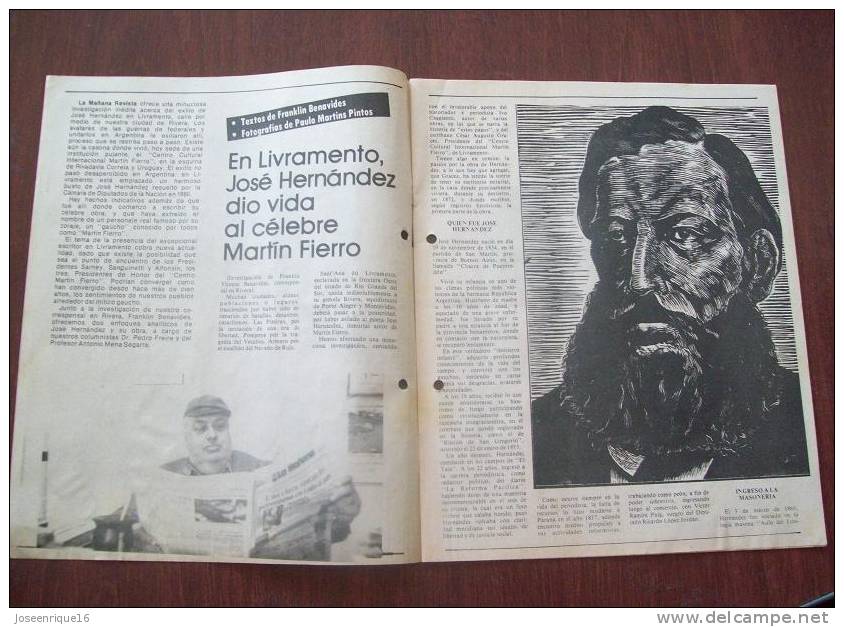 MARTIN FIERRO, URUGUAY 1987 - REVISTA, MAGAZINE. - [2] 1981-1990