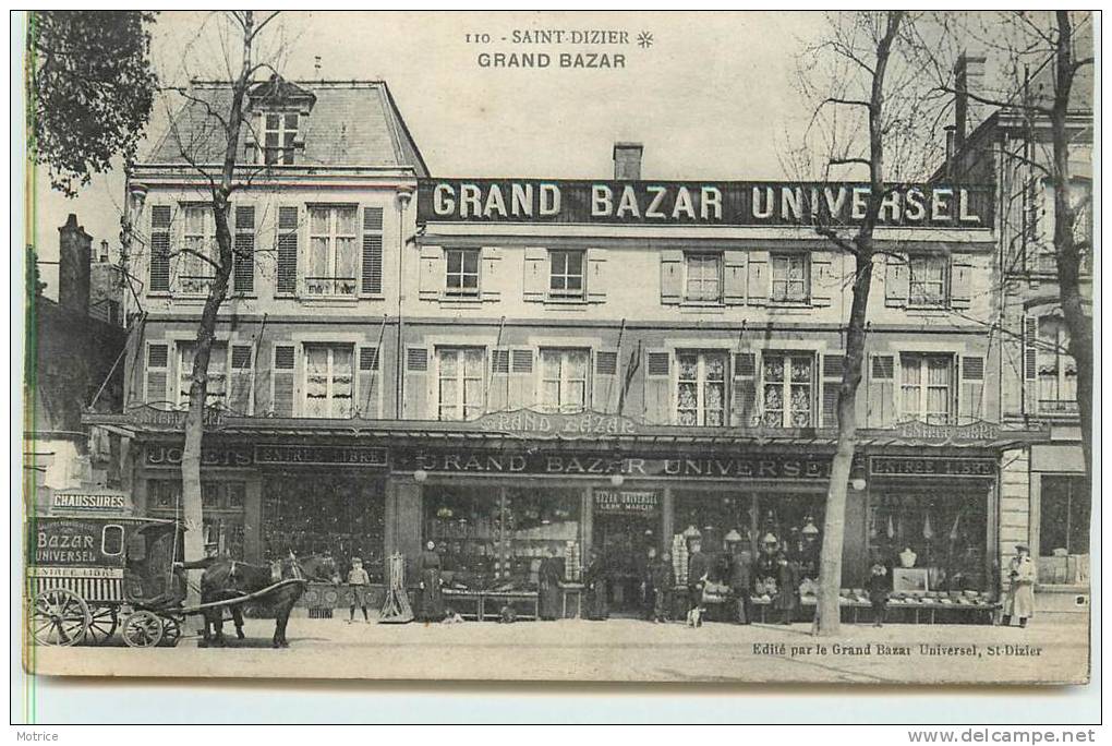 SAINT DIZIER   -  Grand Bazard Universel.(carte Vendue En L'état). - Saint Dizier