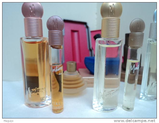 MONTANA 12 MINIS PLEINES & EN BON ETAT  LIRE !!! - Miniatures Womens' Fragrances (without Box)