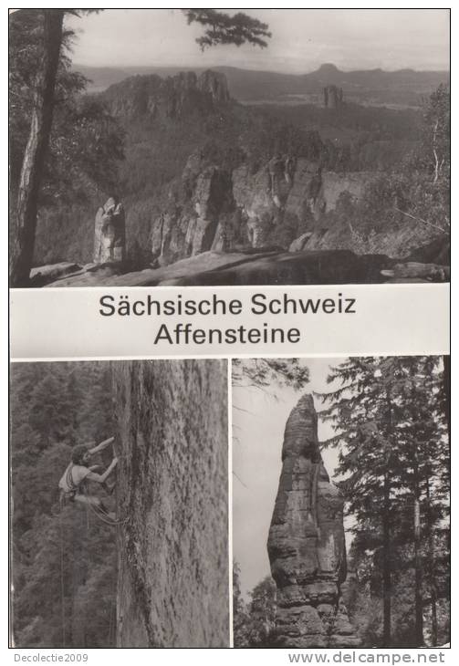 ZS10671 Sachsische Schweiz Affensteine Used Perfect    Shape - Bad Schandau