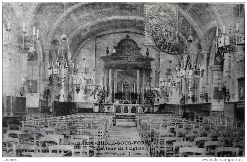 Intérieur De L´église - Saint-Brice-sous-Forêt