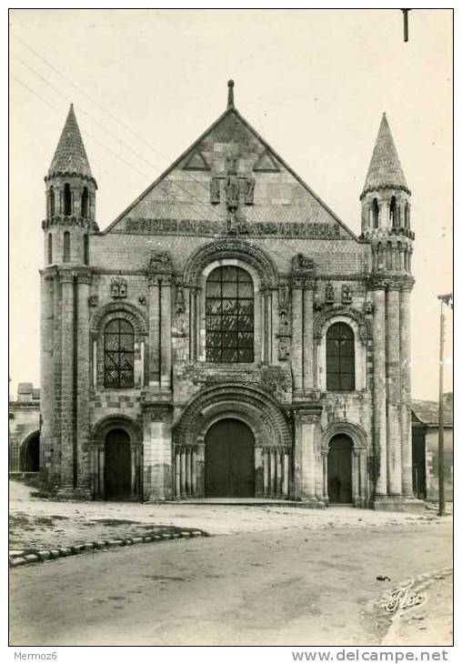 Saint Jouin De Marnes Eglise Abbatiale Façade MH Editions D’art Flor Marceau Carriere - Saint Jouin De Marnes