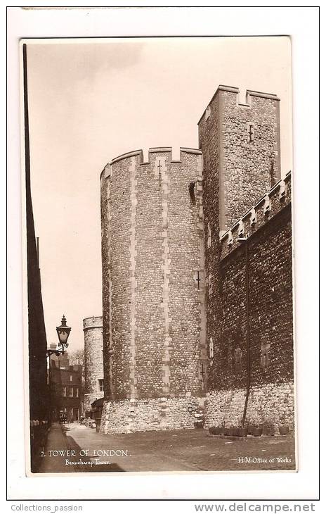 CP, Angleterre, Londres, Tour De Londres, Beauchamp Tower, Vierge - Tower Of London