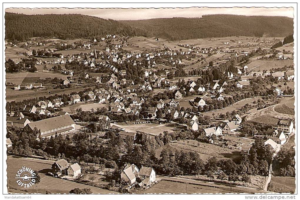 AK 2004 LUFTKURORT BAIERSBRONN (württ. Schwarzwald), 550 - 650 M ü. M. SCHÖNING LUFTBILD ECHTES Schöning Foto - Baiersbronn