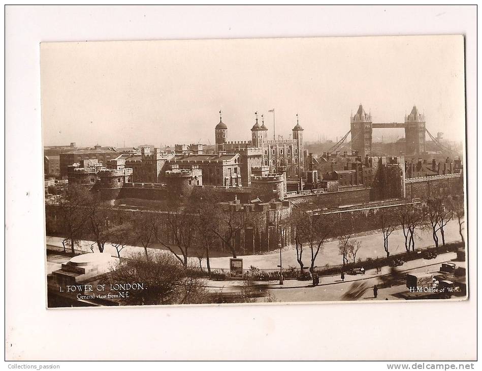 CP, Angleterre, Londres, Tour De Londres, General View From N.E., Vierge - Tower Of London