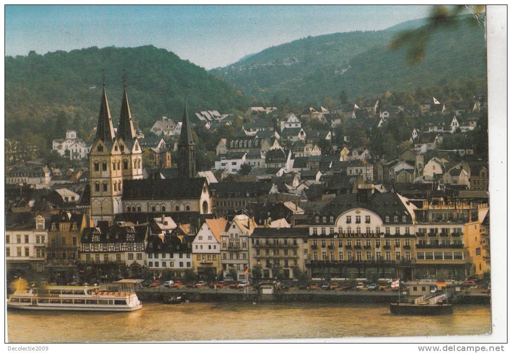 ZS10798 Boppard Am Rhein Rheinhotel Bellevue Im Tal Der Lorelay Used Good  Shape - Loreley