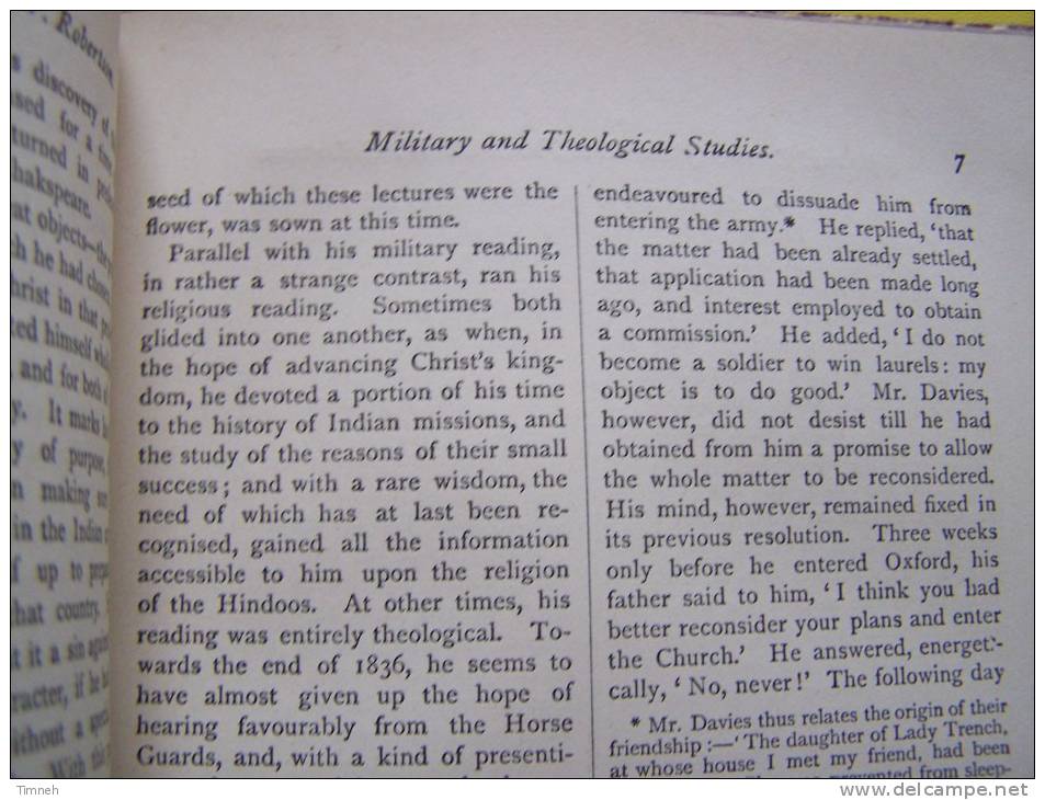 FREDERICK .W. ROBERTSON INCUMBENT OF TRINITY CHAPEL -   M.A. LIFE AND LETTERS - 1902 STOPFORD A.BROOKE M.A. - - Godsdienst