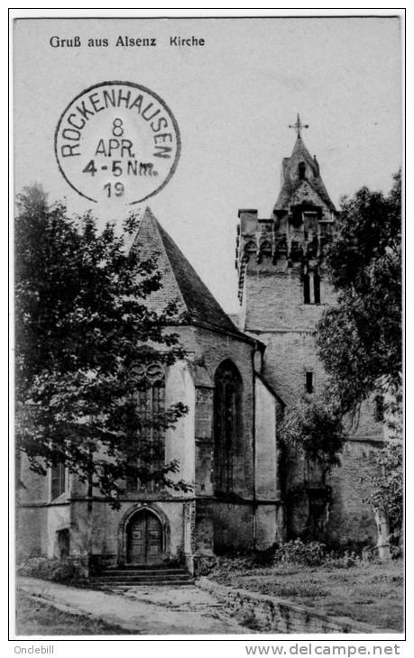 Alsenz Rockenhausen Kirche 1919 état Superbe - Rockenhausen