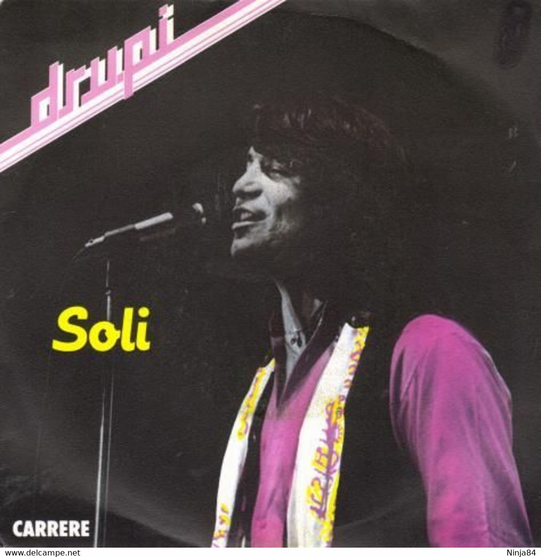 SP 45 RPM (7")  Drupi  "  Soli  " - Otros - Canción Italiana