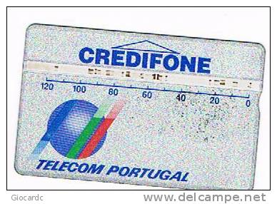 PORTOGALLO (PORTUGAL) -  TELECOM PORTUGAL  (L&G) -  1992 LOGO 120    CODE 202D       -  USED -  RIF. 4196 - Portugal