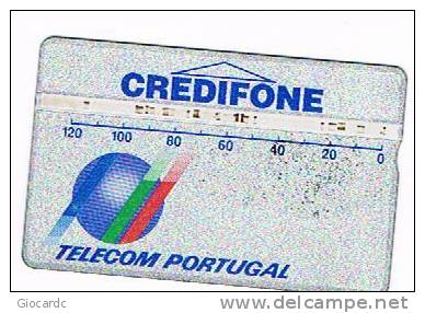 PORTOGALLO (PORTUGAL) -  TELECOM PORTUGAL  (L&G) -  1992 LOGO 120    CODE 202D       -  USED -  RIF. 4196 - Portogallo