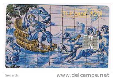 PORTOGALLO (PORTUGAL) -  TLP  (CHIP) -1994 MUSEU NACIONAL DO AZULEJO  - USED -  RIF. 4203 - Cultural