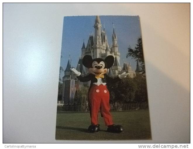 Francobollo Perfin  Topolino Disney World  The Magic Kingdom Mickey Mouse - Disneyworld