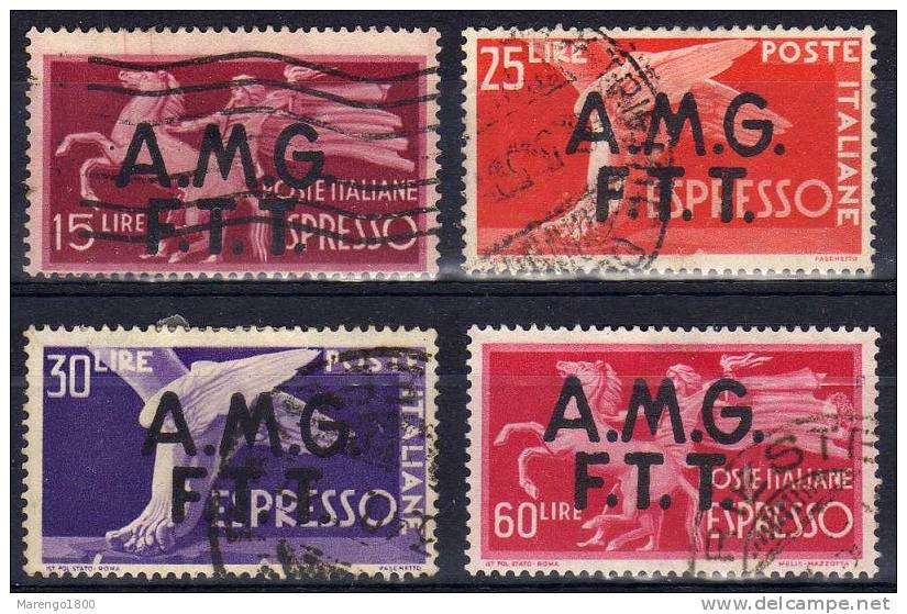 Amg-Vg 1947-48 - Democratica Espresso   (g2014) - Eilsendung (Eilpost)