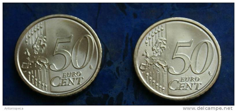 VATICAN 2011 - TWO 50 CENT COINS - Vatican