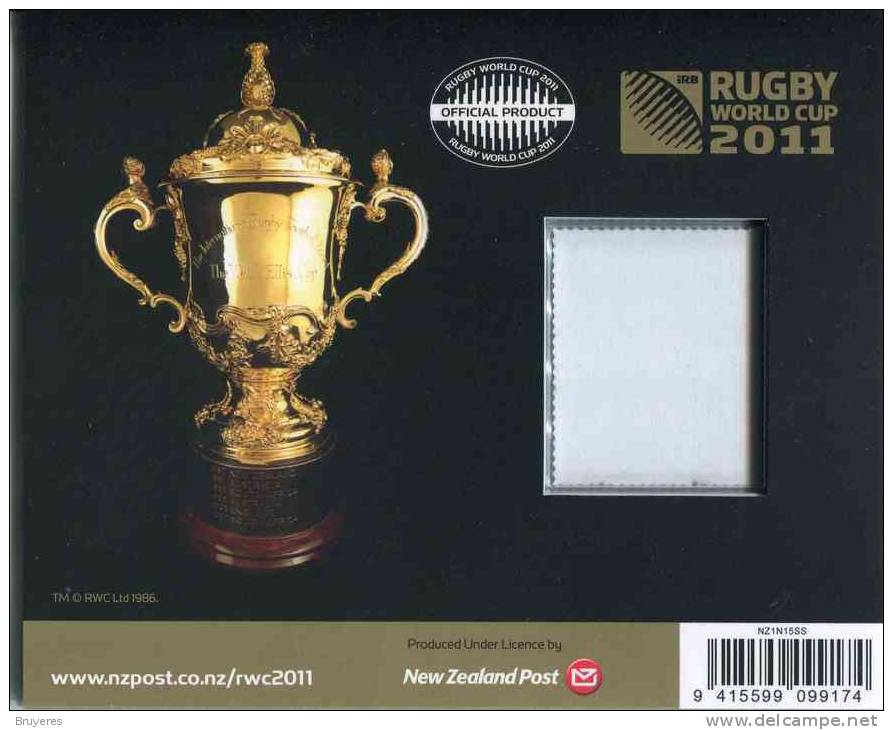 Timbres En 3 D Coupe Du Monde De Rugby 2011 - Rugby