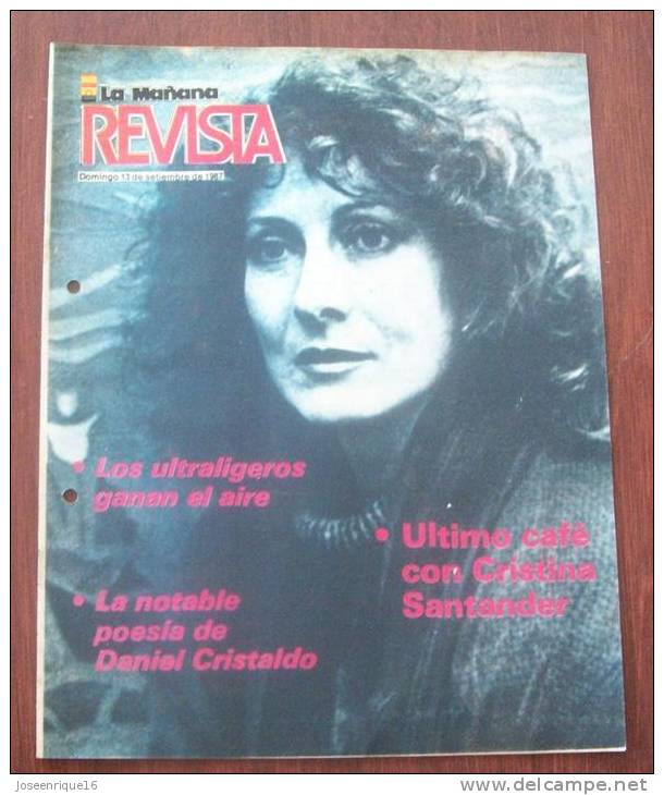 CRISTINA SANTANDER, URUGUAY 1987 - REVISTA, MAGAZINE. - [2] 1981-1990