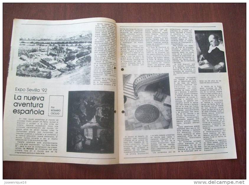 MALVINAS, SEVILLA 92 - URUGUAY 1987 - REVISTA, MAGAZINE. - [2] 1981-1990