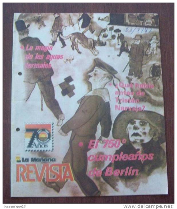 750 AÑOS BERLIN - URUGUAY 1987 - REVISTA, MAGAZINE. - [2] 1981-1990
