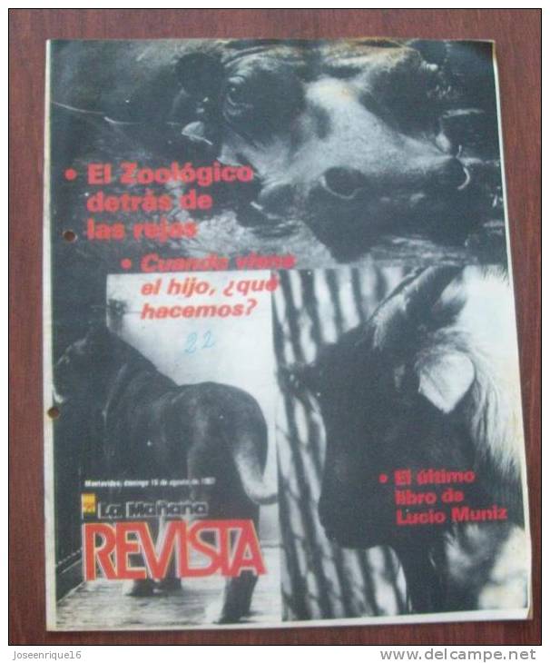 ZOOLOGICO, URUGUAY 1987 - REVISTA, MAGAZINE. - [2] 1981-1990